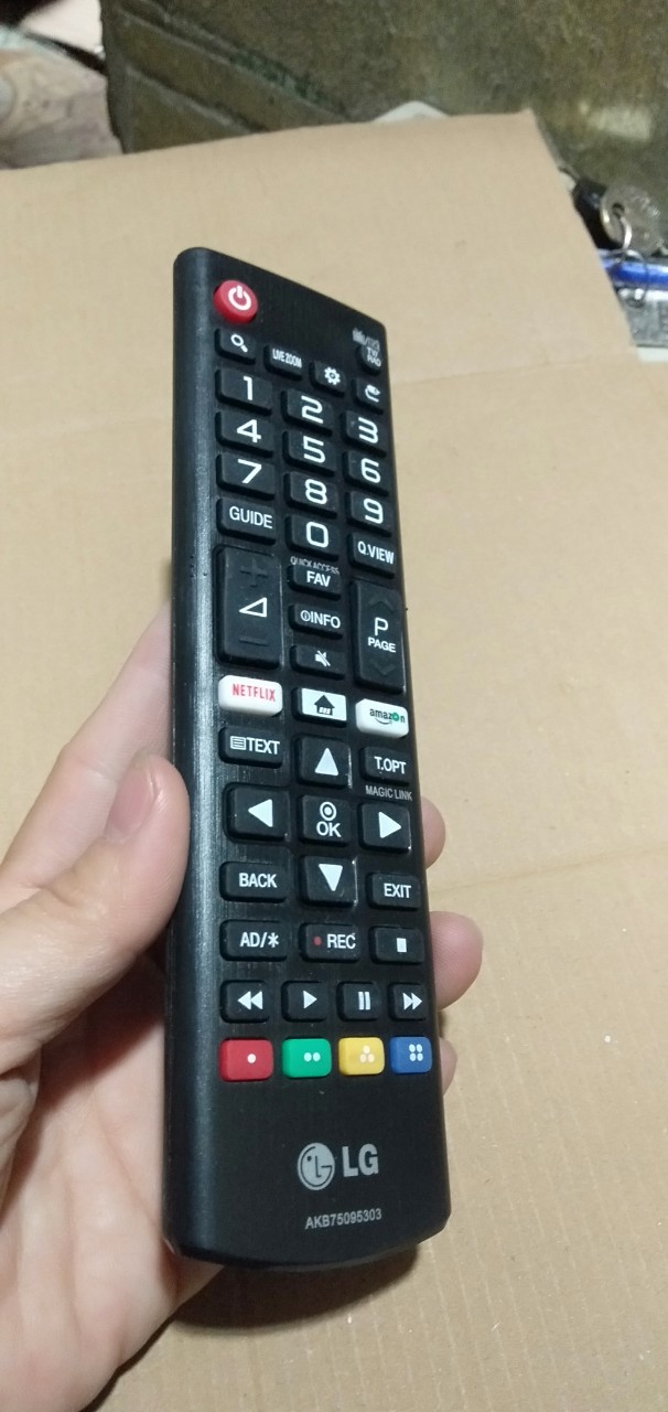 điều khiển tivi LG ngắn 303