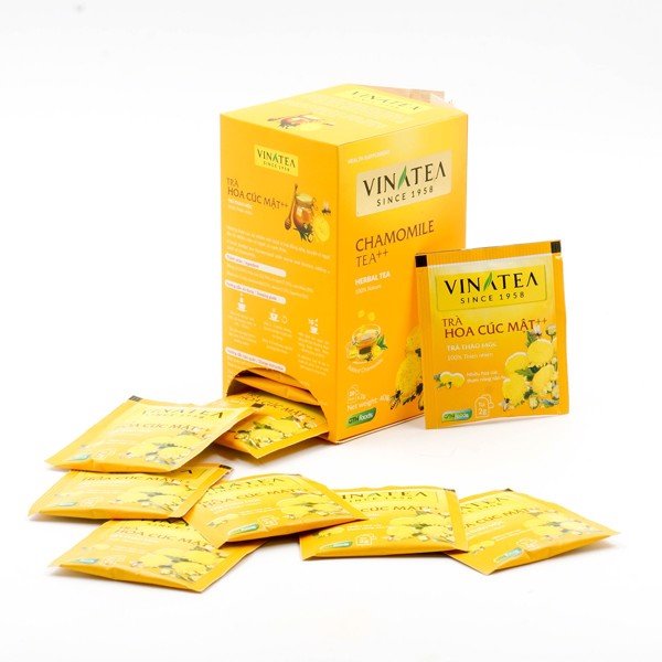 Trà Túi Lọc Hoa Cúc Mật Ong Vinatea 40g (20 túi x 2g)