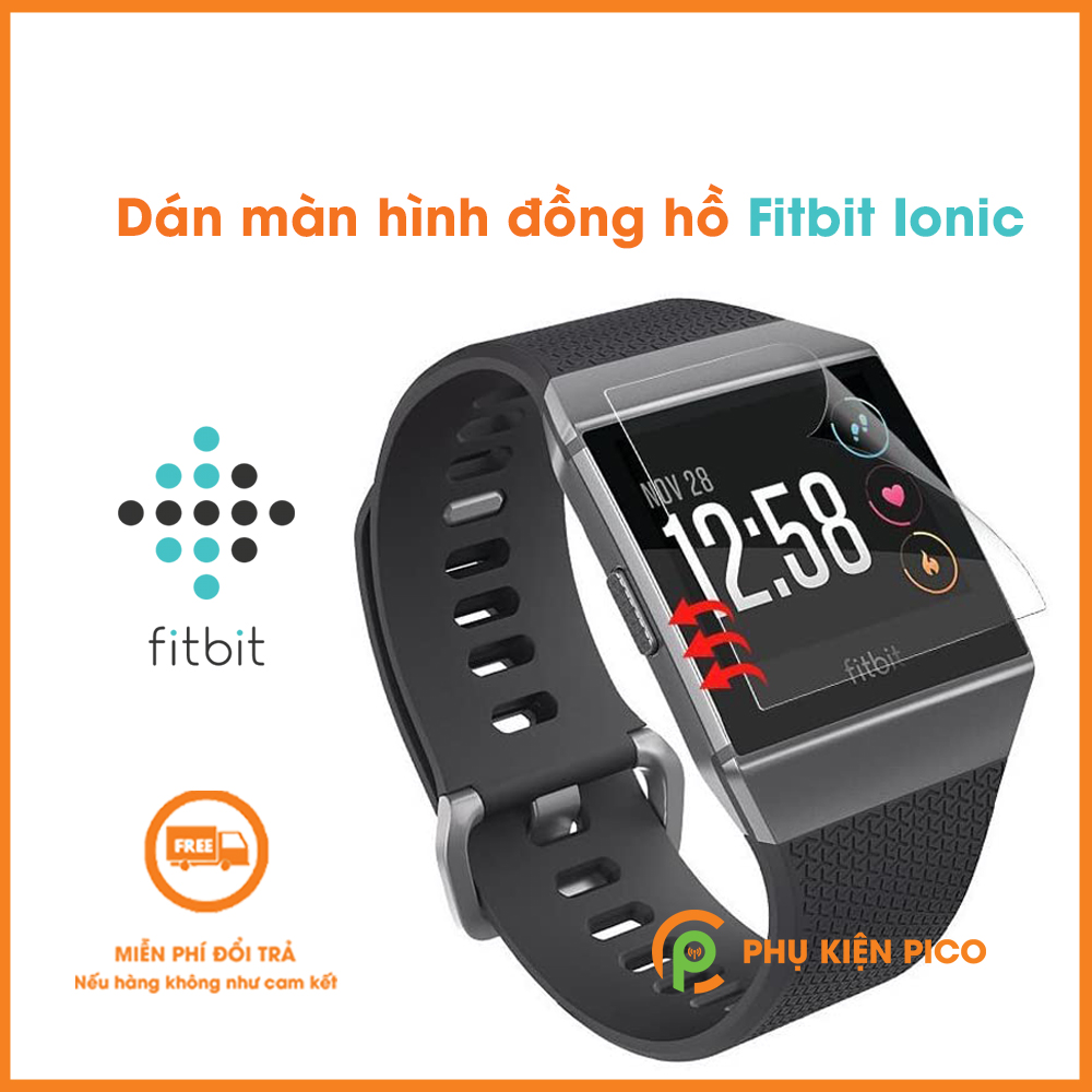Dán màn hình đồng hồ Fitbit Ionic PPF cao cấp dẻo trong suốt chống trầy xước