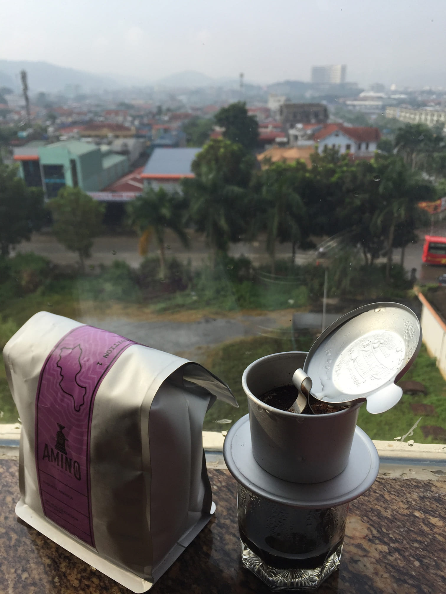Cà phê rang xay nguyên chất - pha máy 100% Arabica Cầu đất