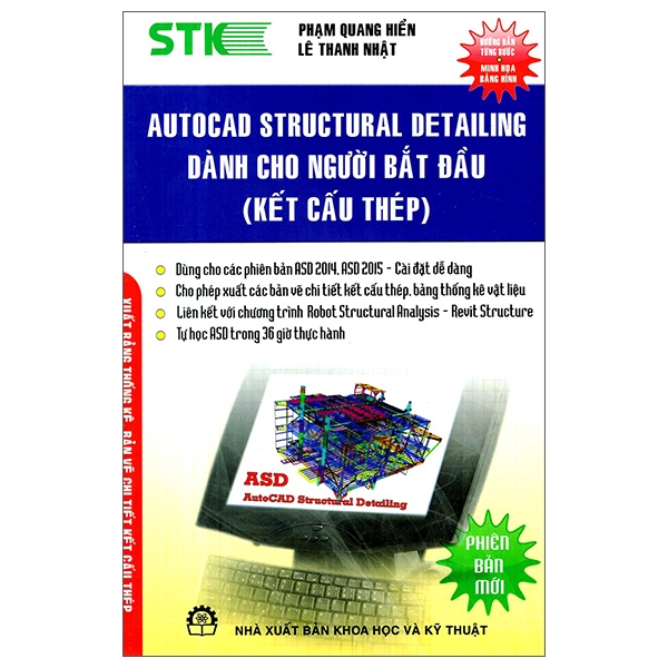 Fahasa - Autocad Structural Detailing Dành Cho Người Bắt Đầu (Kết Cấu Thép)