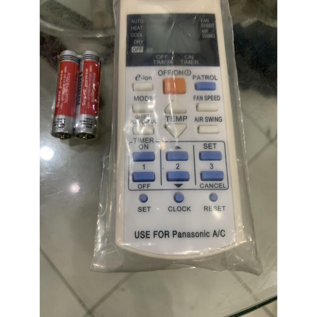 Remote điều khiển máy lạnh điều hoà panasonic eion