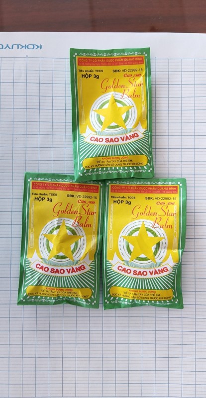 Combo 3hộp Cao Sao Vàng