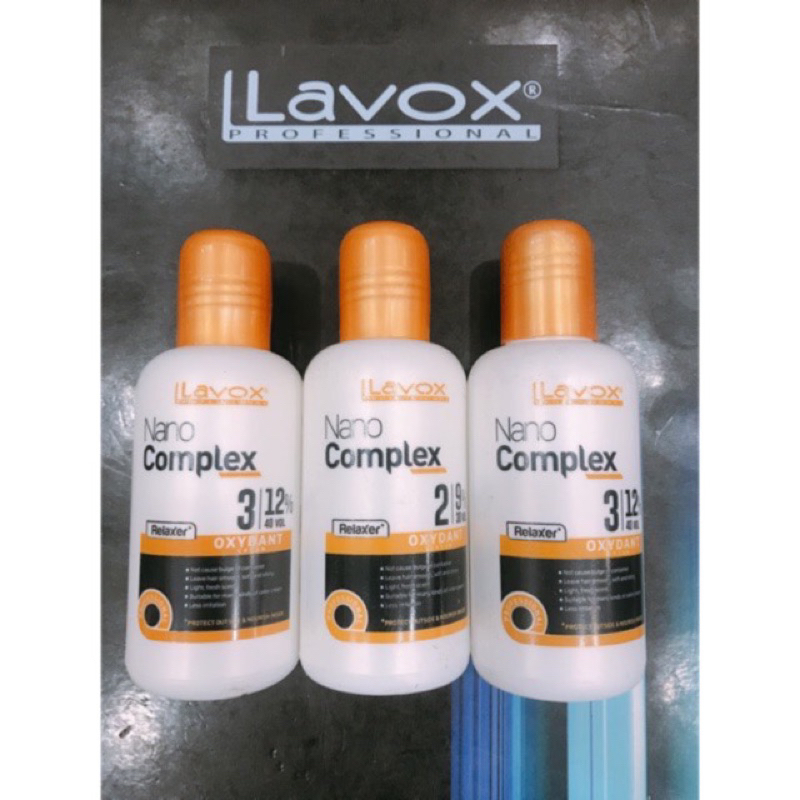 [ Chính Hãng ] Oxy Trợ Nhuộm Tóc Lavox Nano Complex 100ml, Pha Cùng Thuốc Nhuộm Tóc