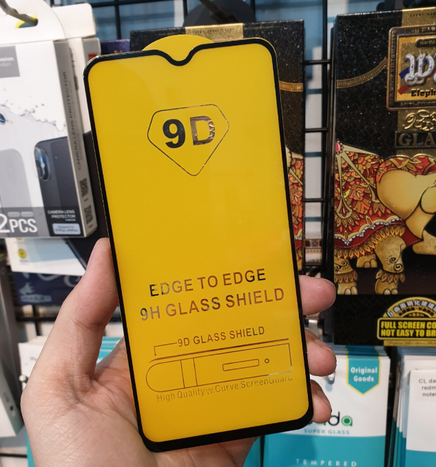 Kính Cường Lực Xiaomi Redmi Note 8 / Note 8 Pro 9D Full Màn