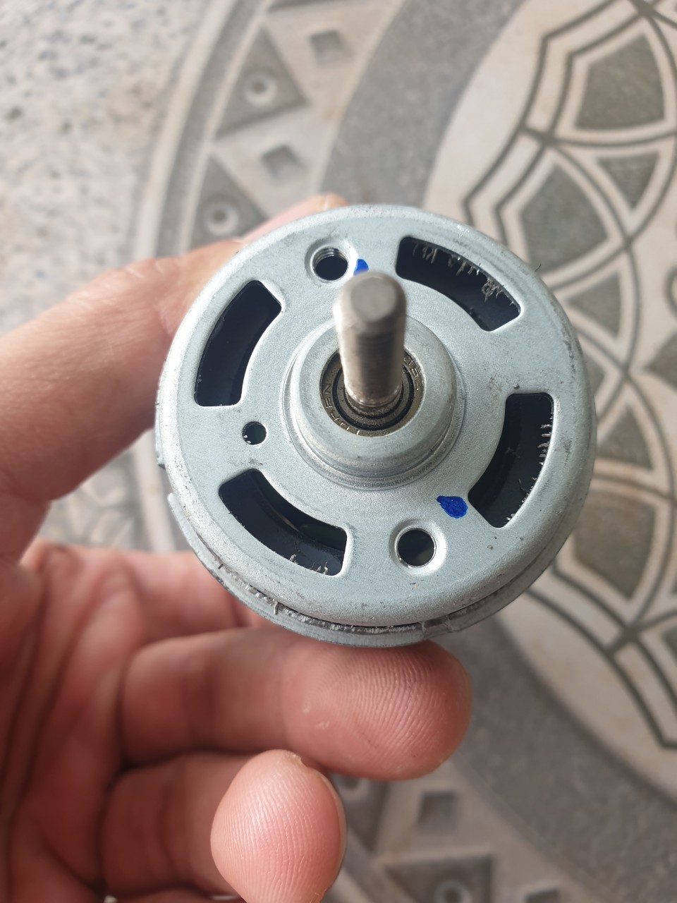 motor máy cắt cỏ 18v