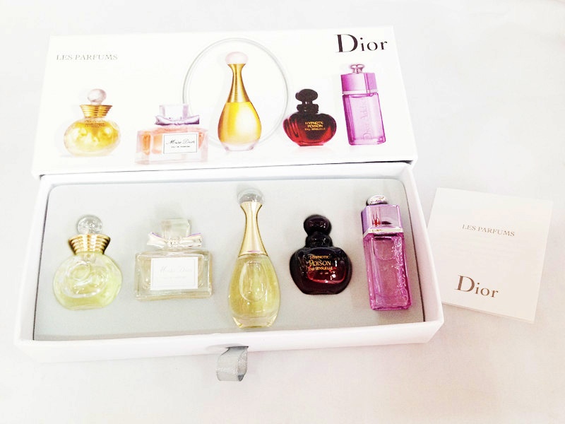 Set nước hoa dior 5 chai mini cho phái nữ