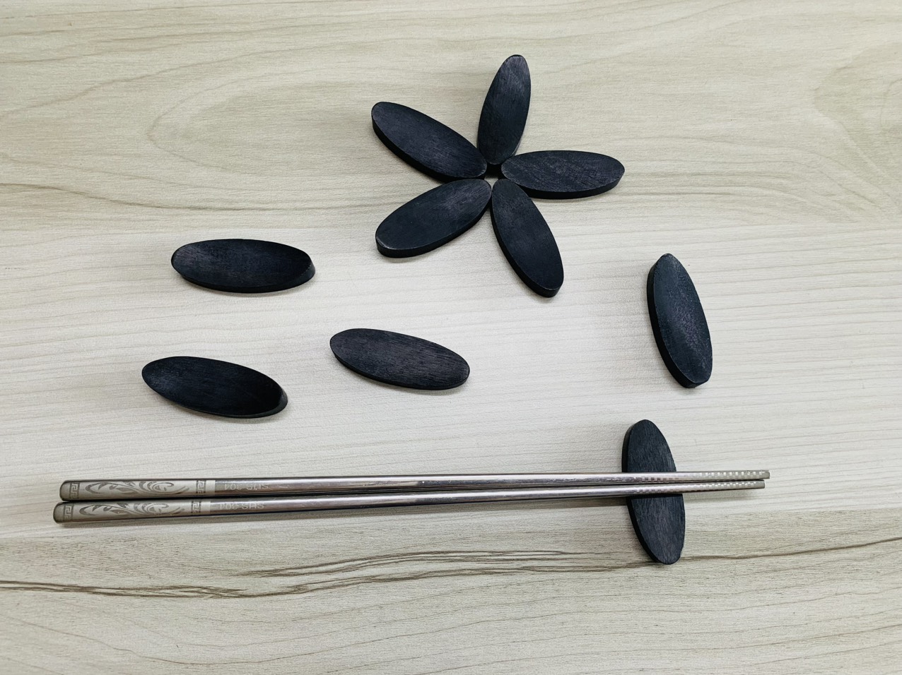 set 10 Gác đũa bằng gỗ cổ điển