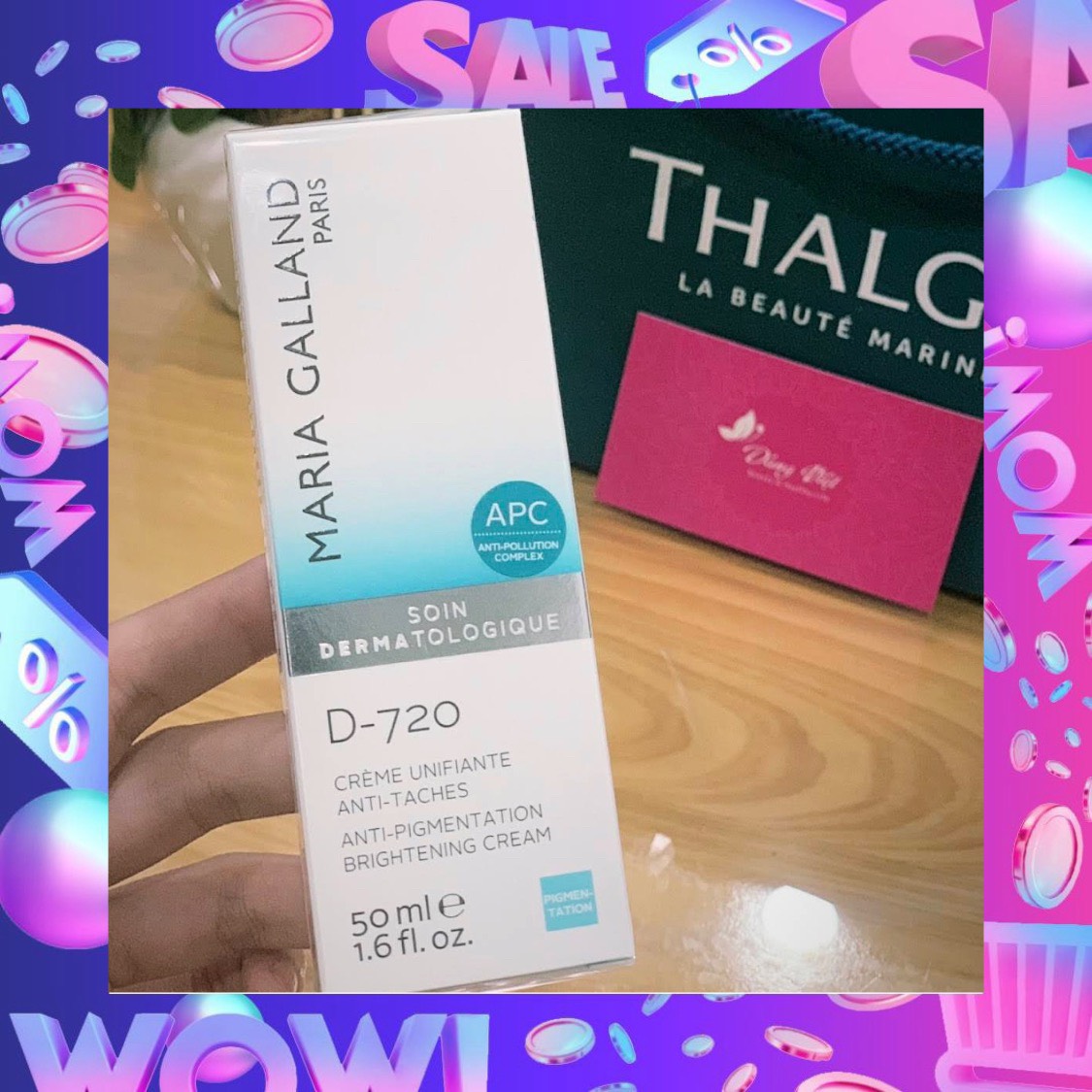 [HCM]Kem làm mờ vết nám dưỡng trắng chống lão hóa Maria Galland Anti-Pigmentation Brightening Cream D-720