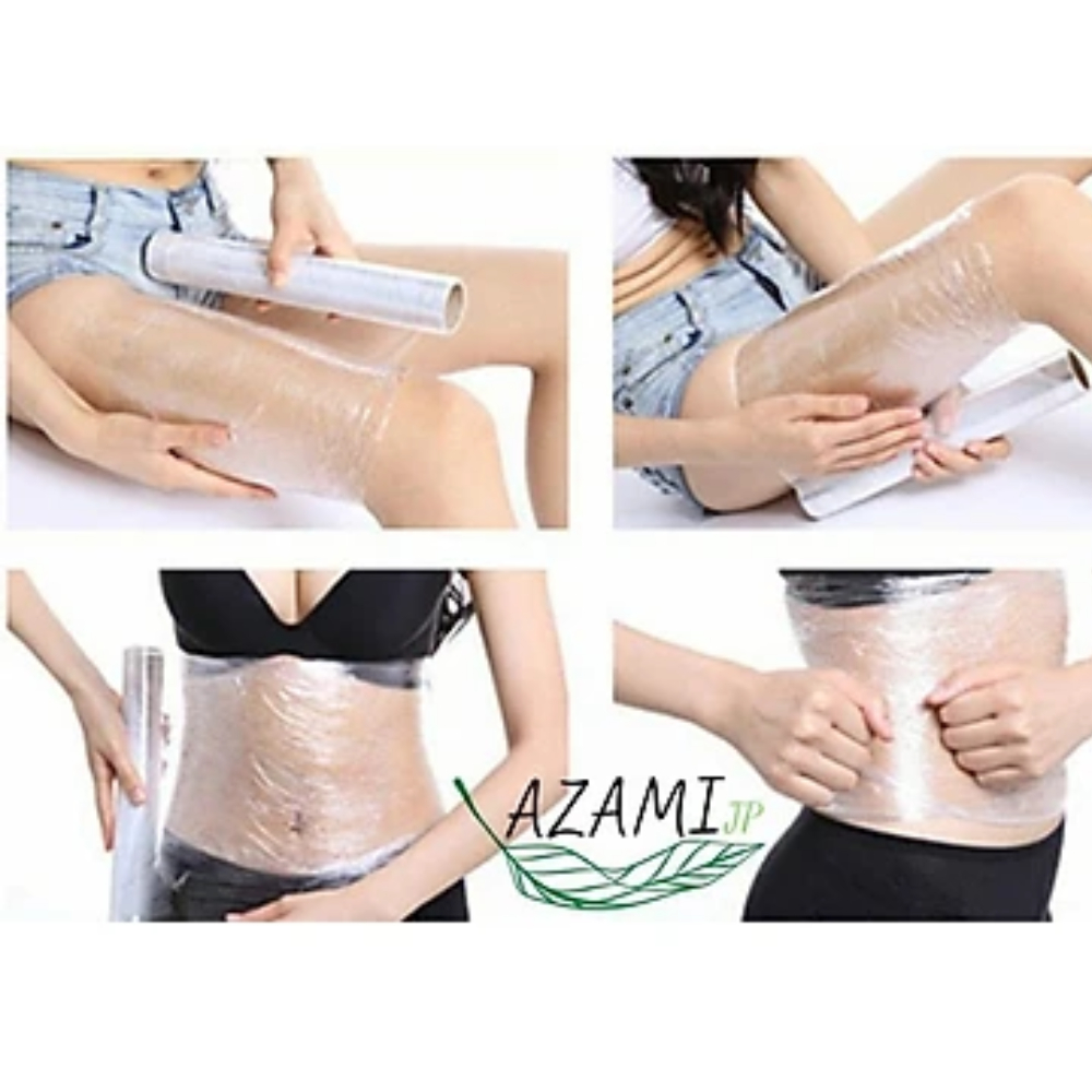 Màng PE Quấn Bụng Giảm Mỡ  ( Màng Pe Màng Co Màng Chít Quấn Bụng Giảm Cân Trong Spa ) 25cm - 500 gram