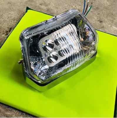 Bộ pha đèn Led xe super dream đầu lồi siêu sáng