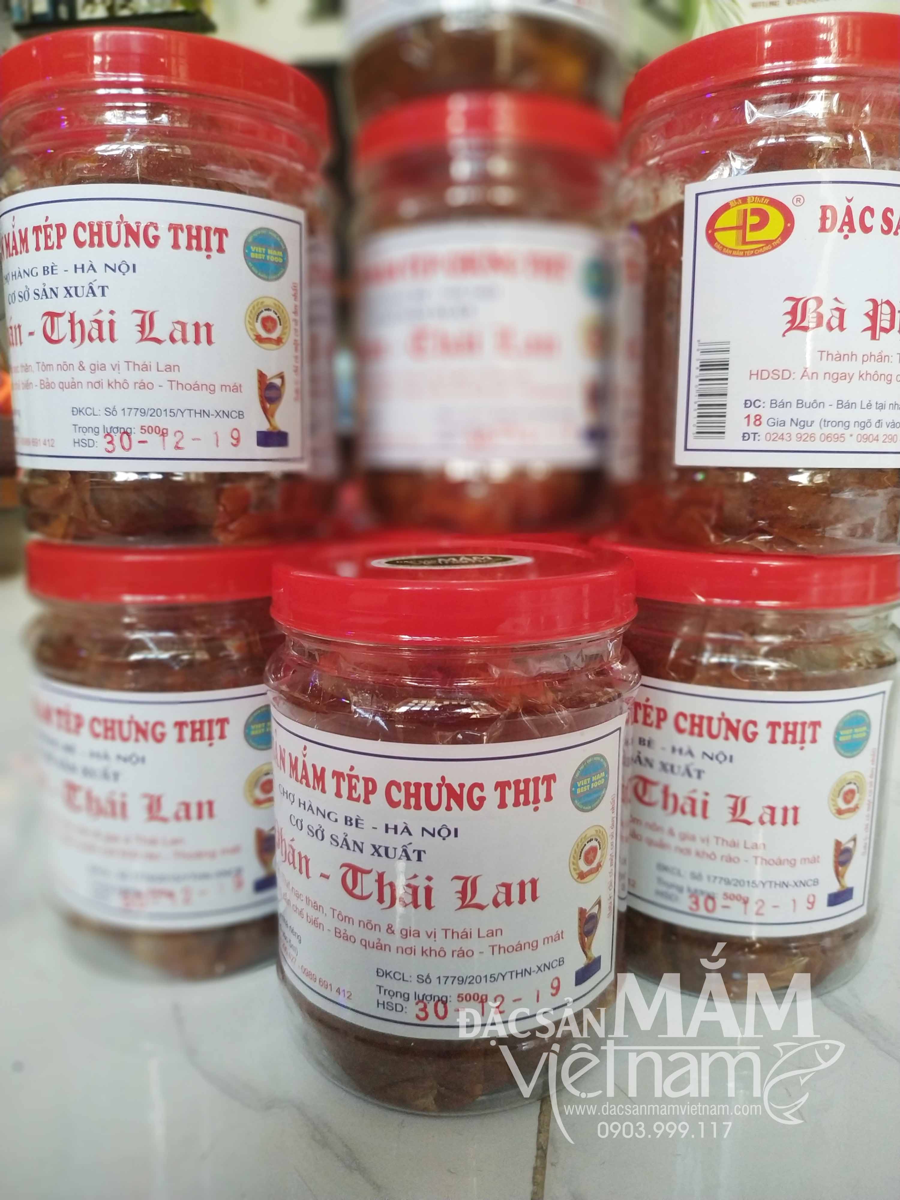 Mắm tép chưng thịt Hàng Bè - Bà Phán Thái Lan