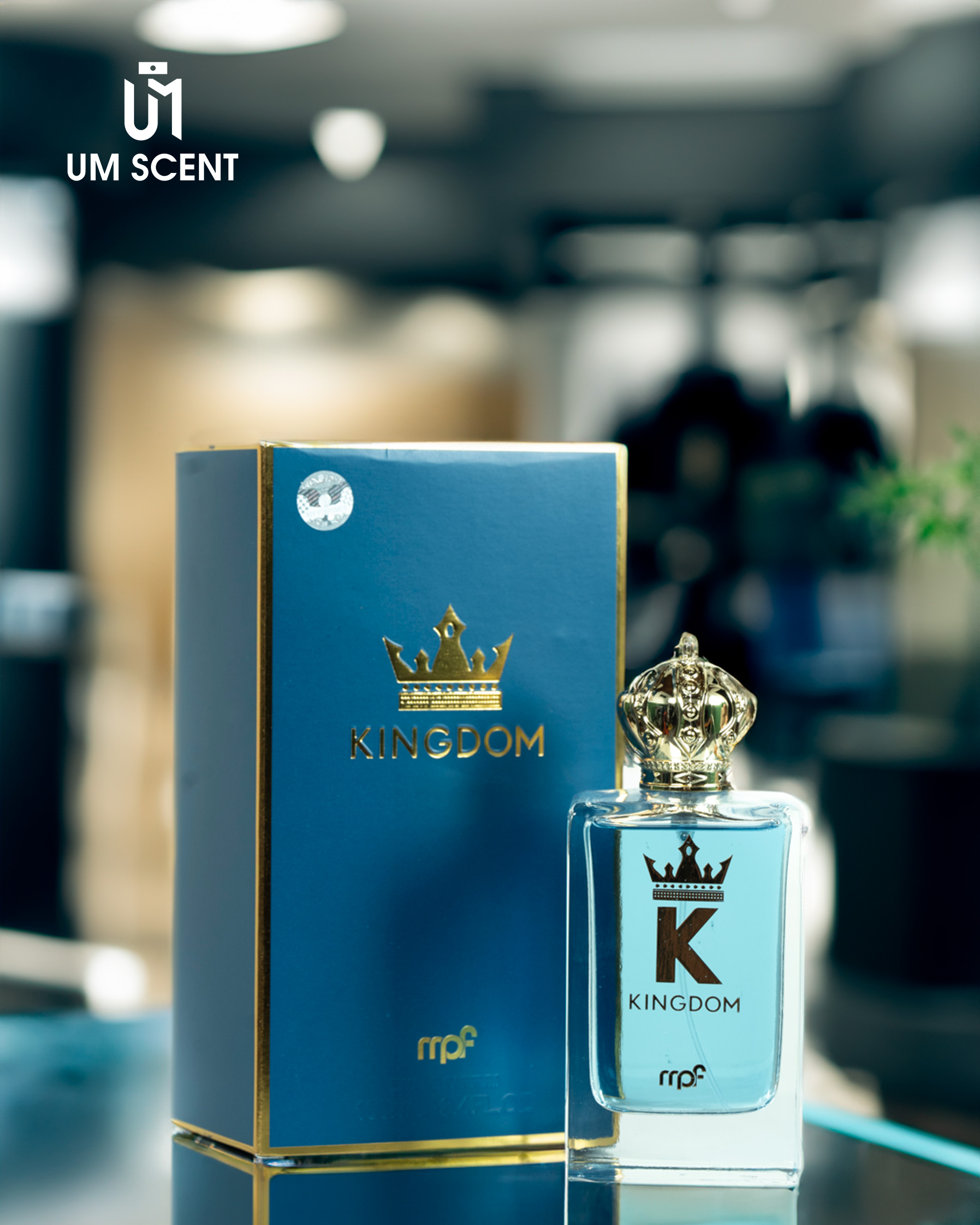 Kingdom Men Perfume 100ml & 10ml