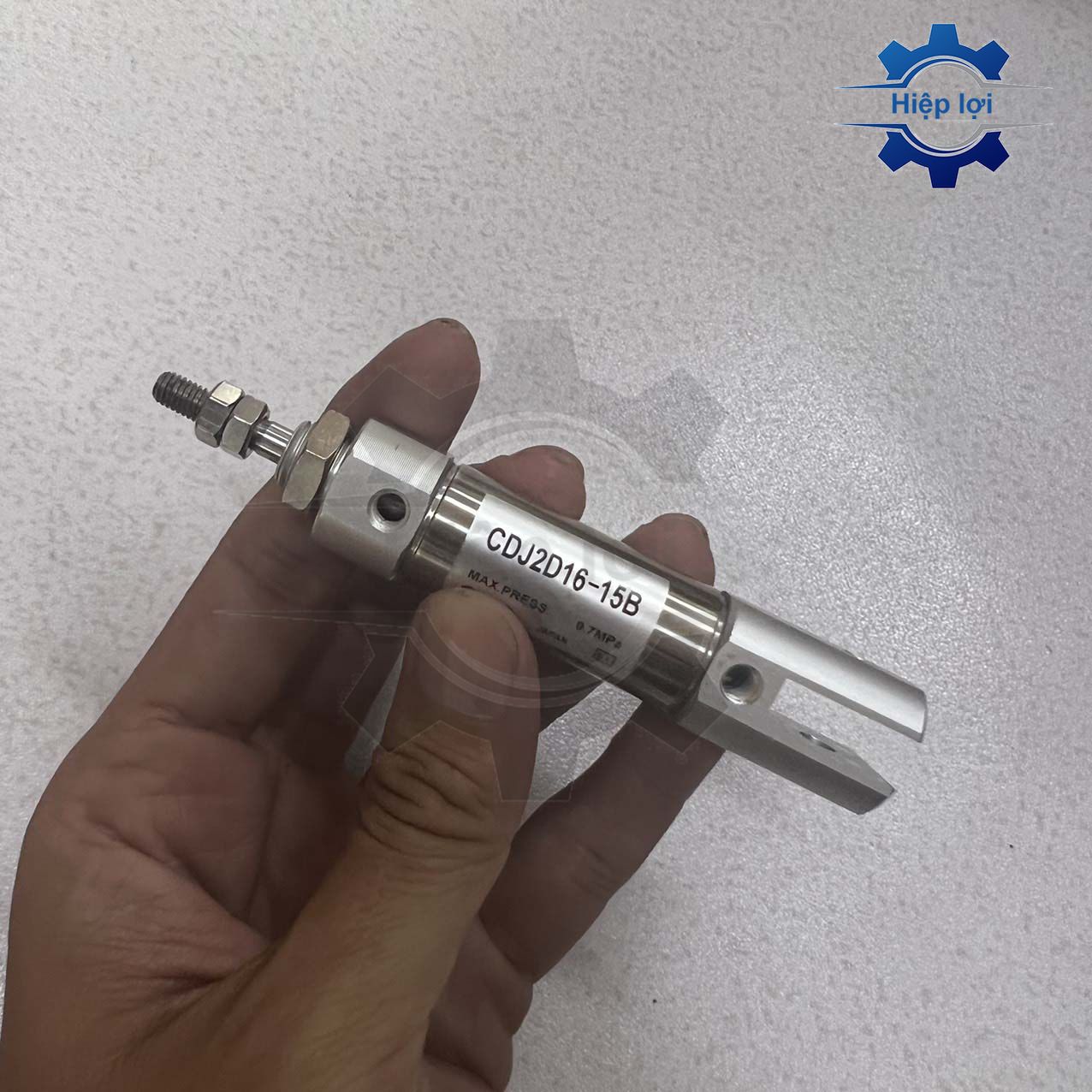 Xi Lanh Inox Nhỏ SMC CDJ2D10/16 – Ben Hơi Mini Chống Gỉ – Lắp Máy Nhỏ Gọn, Hoạt Động Chính Xác
