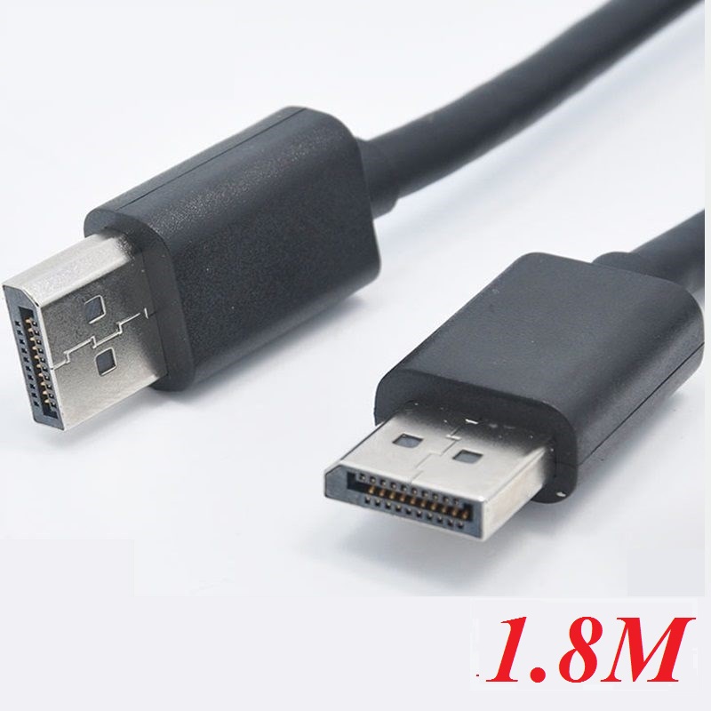 BizLink 1.5M Màu Đen Cáp Display Port 1.2 Dell Original DisplayPort 1.2 Male to Male Cable 453141400090R09 4K x 2K 3840 x 2160 60Hz 21.6Gbps - 96996