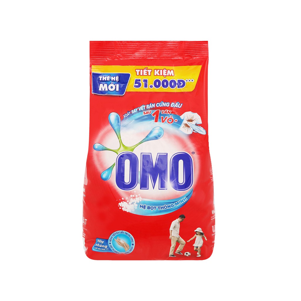 Bột giặt OMO 2,9Kg - 2.6Kg (có comfort)