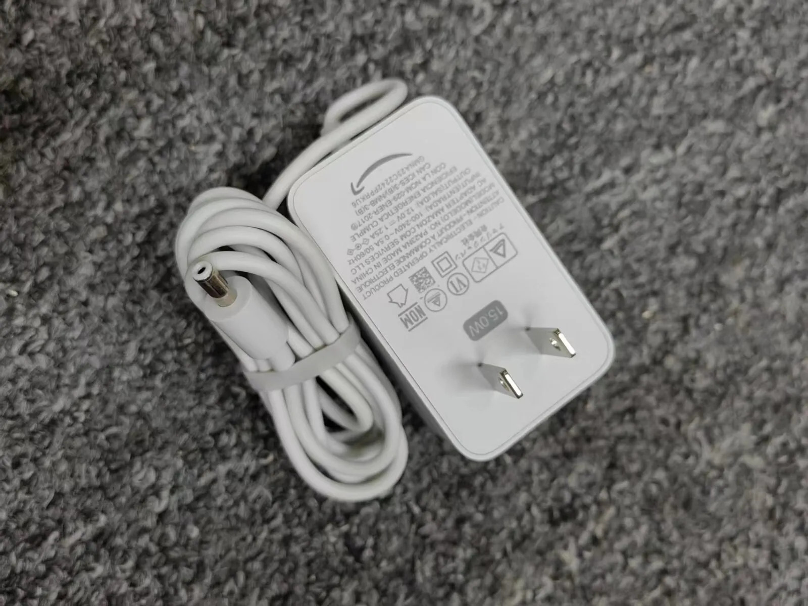 DÂY SẠC NGUỒN CHO LOA AMAZON ECHO DOT 3 – 4 CHÍNH HÃNG (adapter nguồn chính hãng)