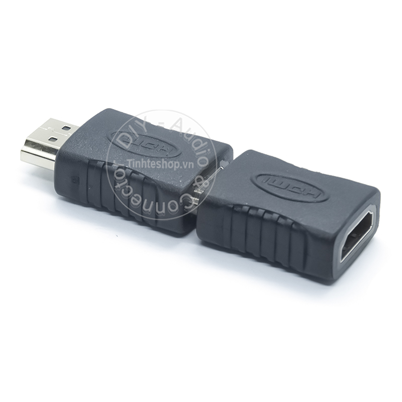 1 chiếc - Đầu đổi HDMI đực sang HDMI cái - Rắc cắm HDMI male to hdmi female adapter