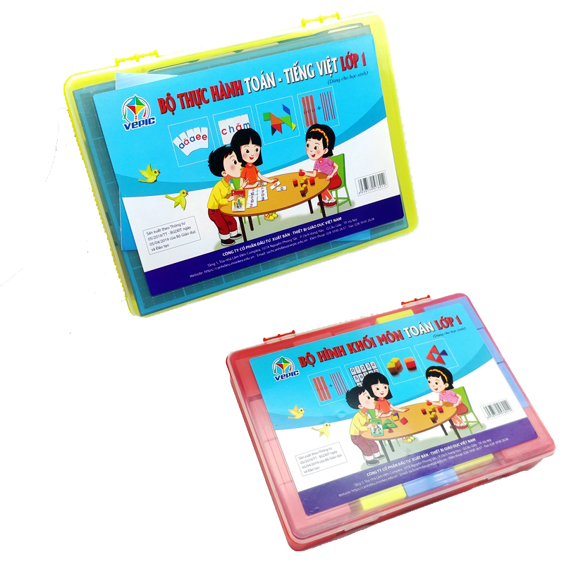 Hộp thực hành toán tiếng việt lớp 1