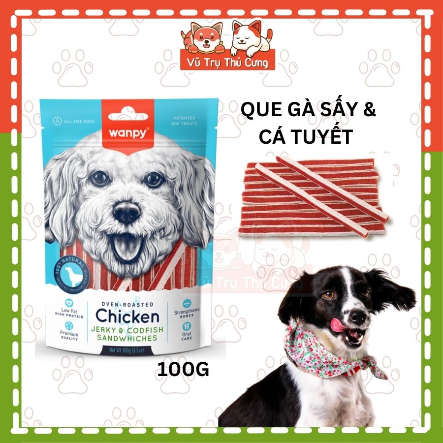 Wanpy dog nutrition diet 100g