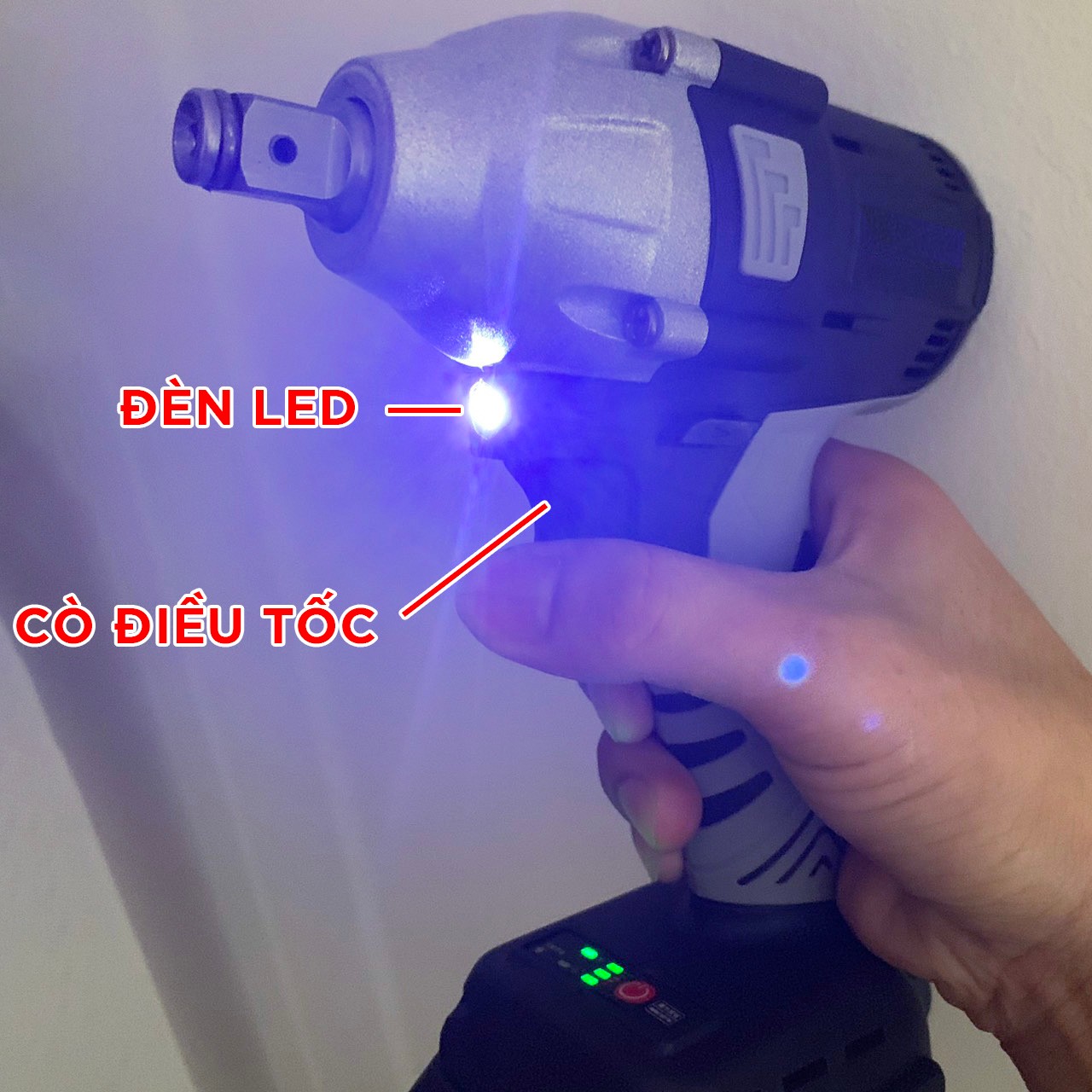 Máy Siết Bulong Hitaci 199v 2pin