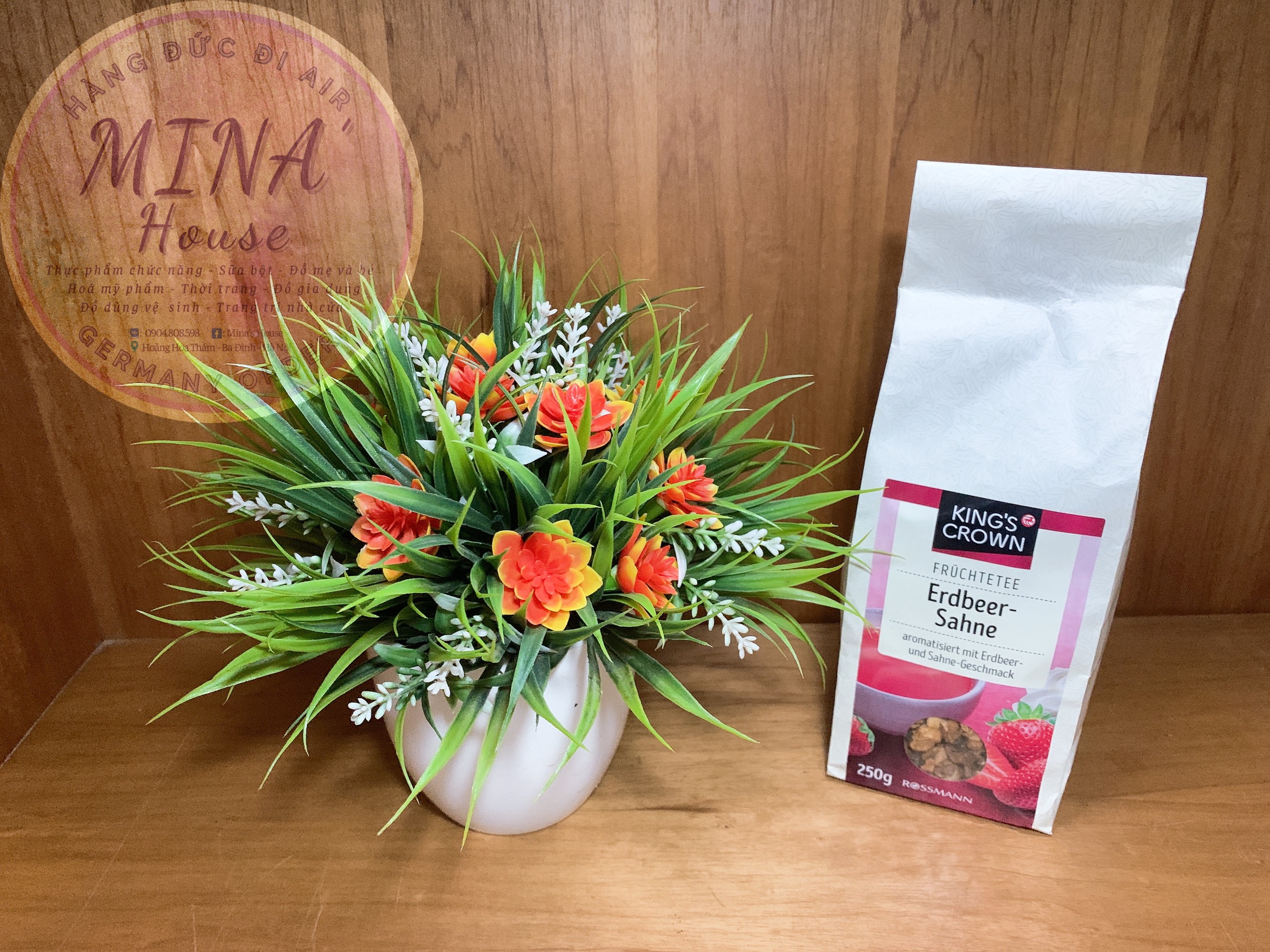 Trà hoa quả sấy King’s Crown 250g