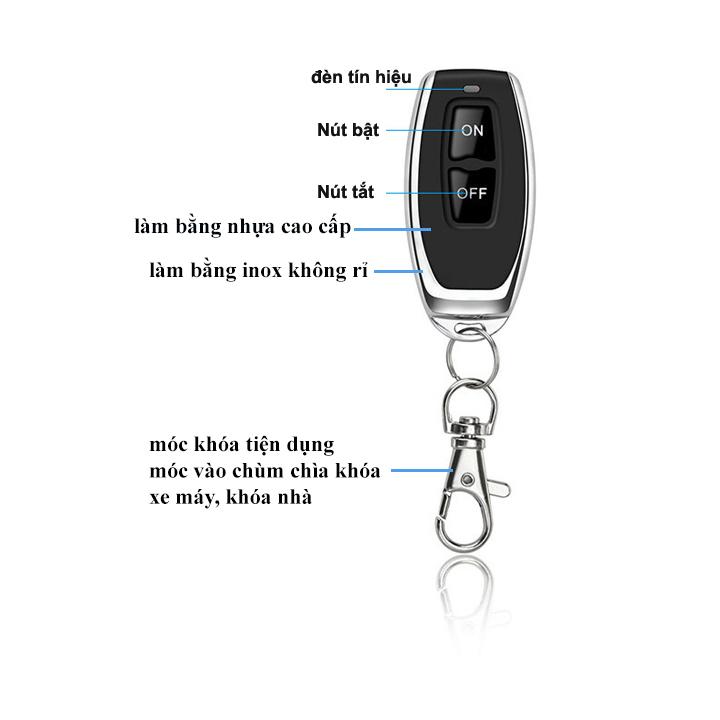Remote điều khiển từ xa 100m tần số 433MHZ cao cấp