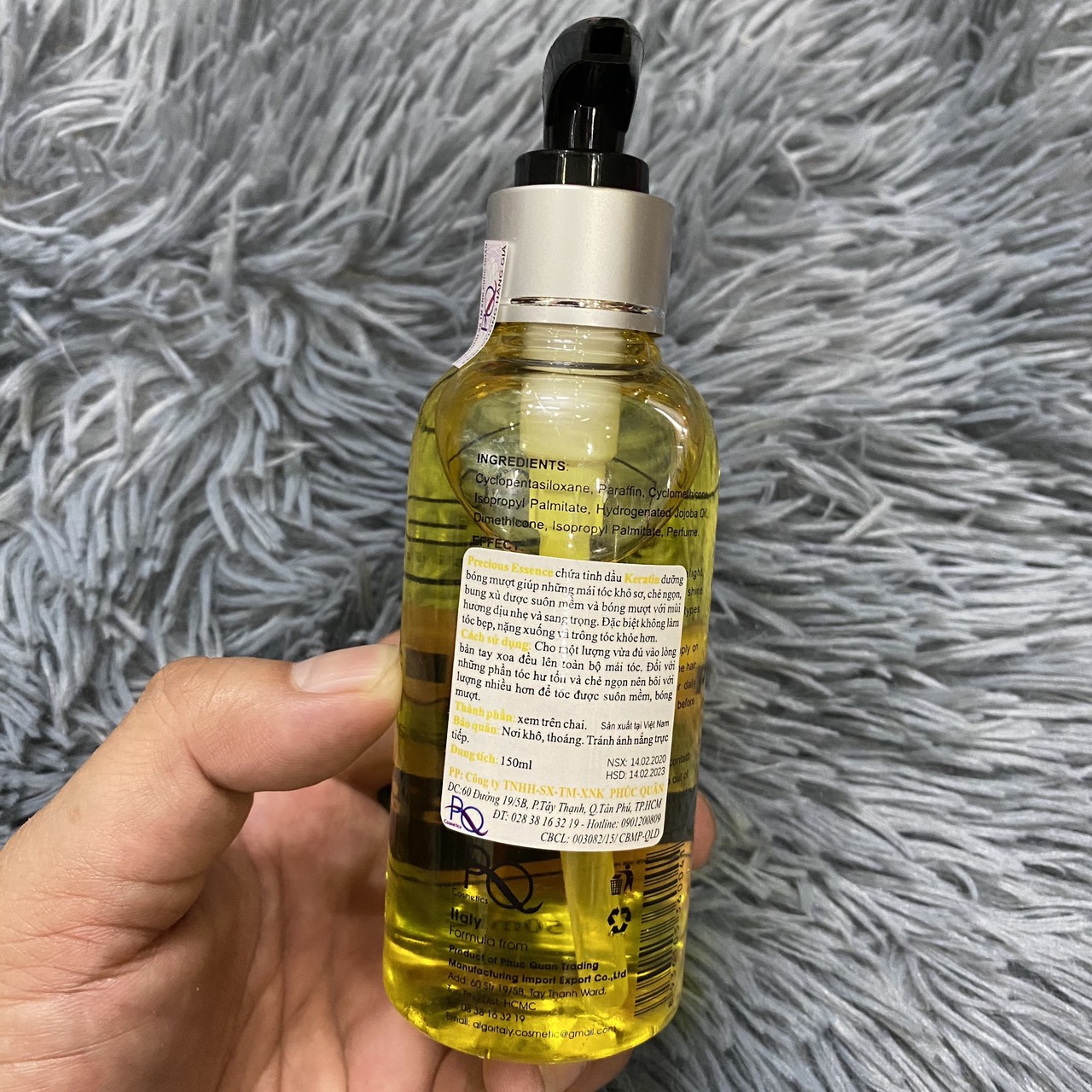 [HCM]Serum dưỡng tóc ALGO Precious Essence Nano Plus 150ml