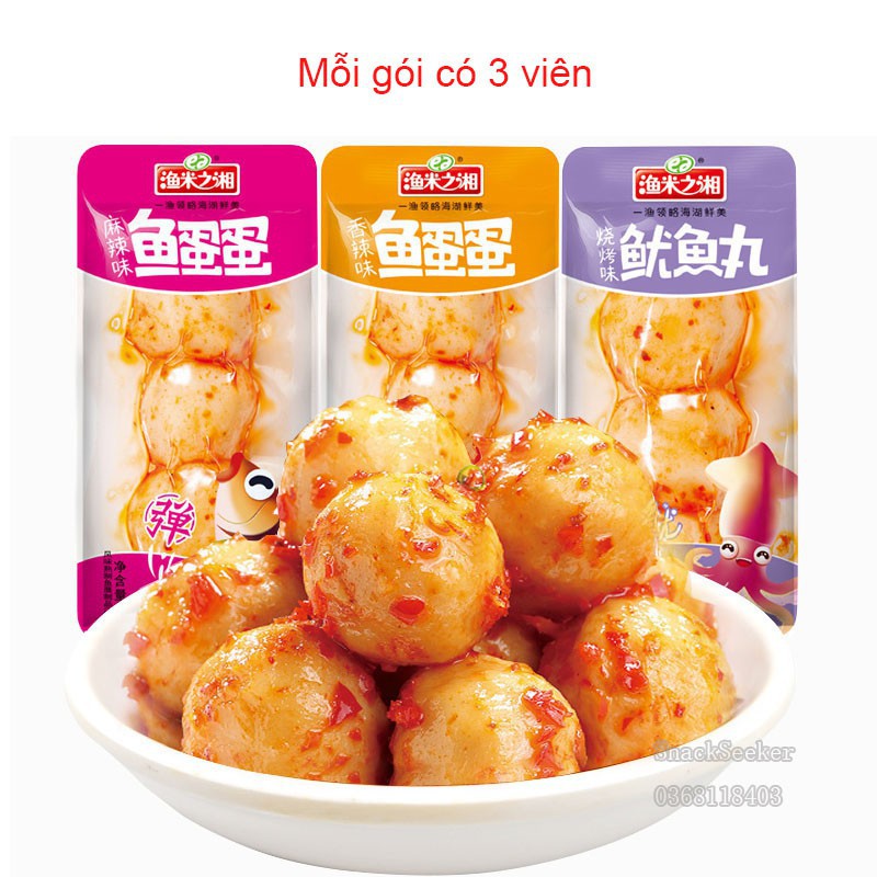 Chả cá viên siêu cay ngon