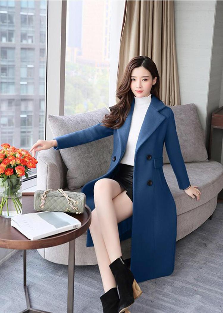 Áo Khoác Dạ Dáng Dài Cao Cấp