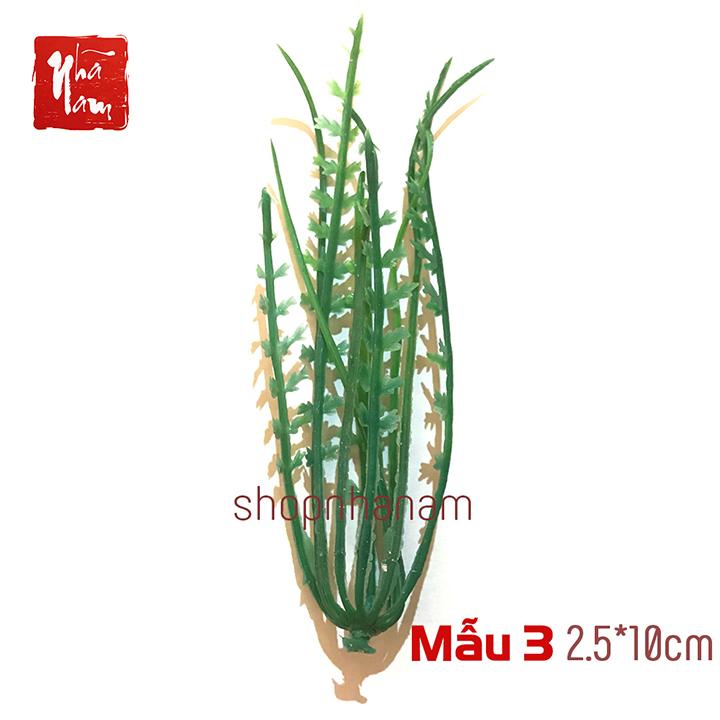 Combo 6 Cây nhựa mini phụ kiện trang trí