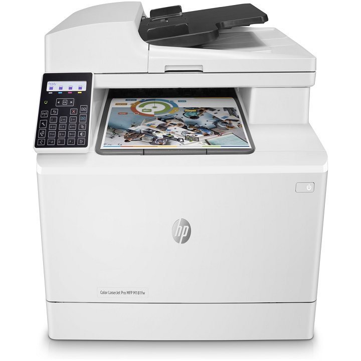 Máy in đa chức năng HP Color LaserJet Pro M181fw (T6B71A)