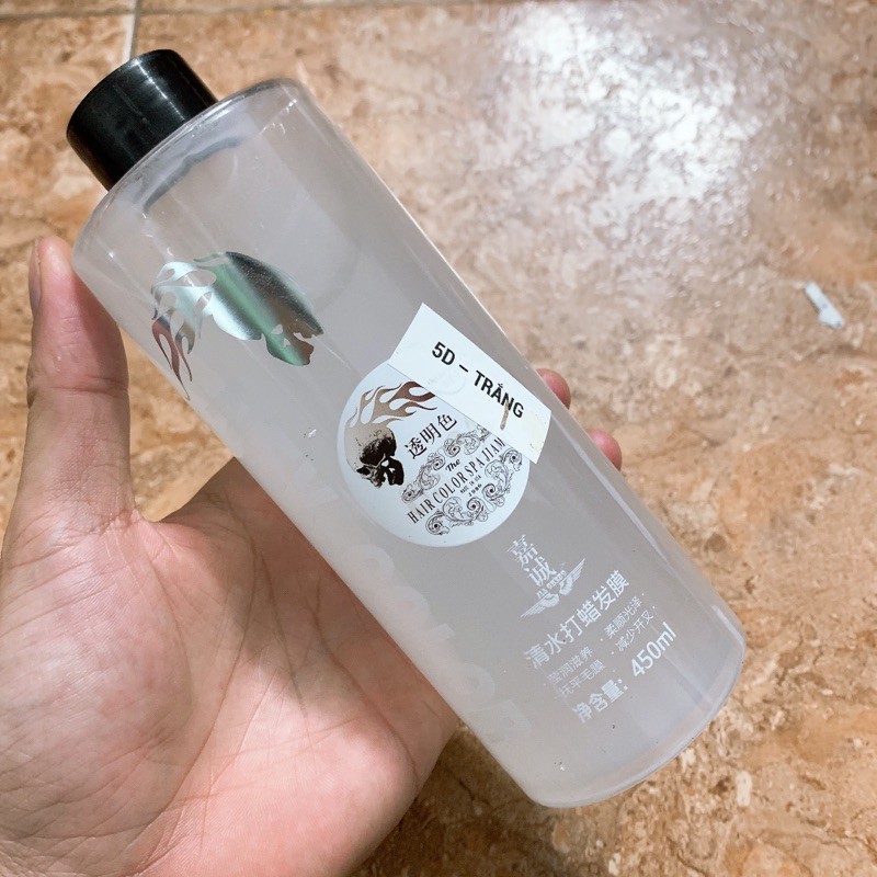 Nhuộm Phủ Bóng 5D Màu Clear Trong suốt