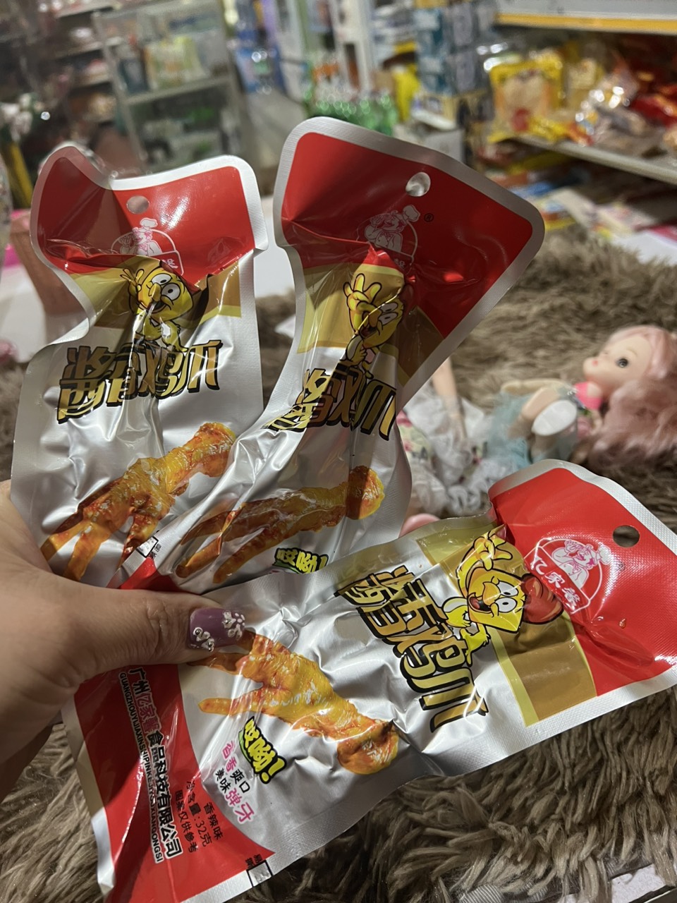 chân gà cay Tứ Xuyên combo 20 chiếc