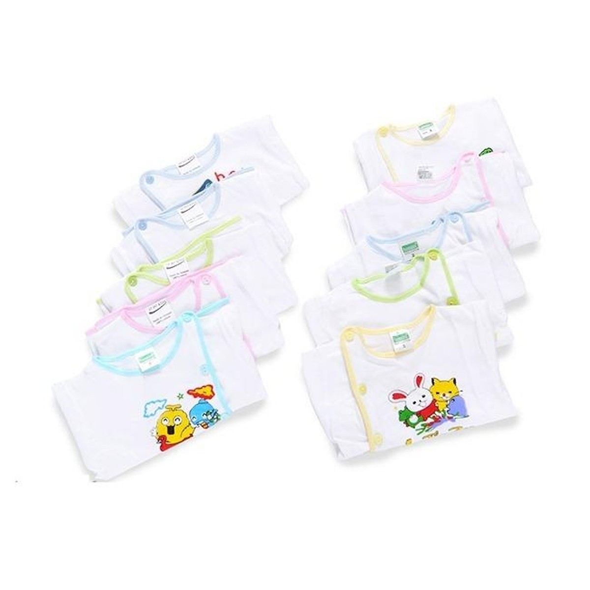 [HCM]Combo 50 Món Đồ Dùng Cho Bé Sơ Sinh ( Tả họa tiết dễ thương)