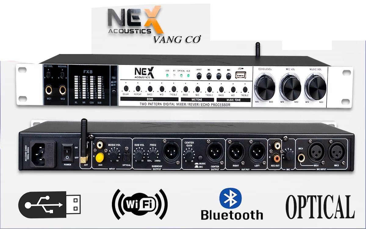 [HCM]Vang cơ Nex Acoustics FX8 II (Nhập Loại 1)