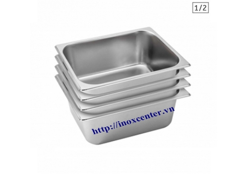 [HCM]Khay Buffet 1/2 inox cao cấp