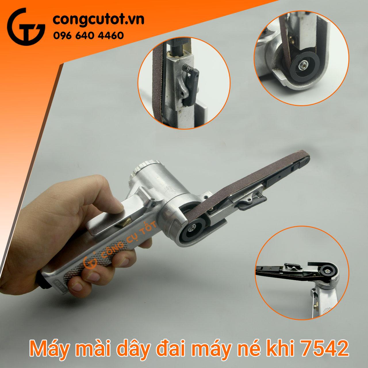 Máy mài dây đai khí nén