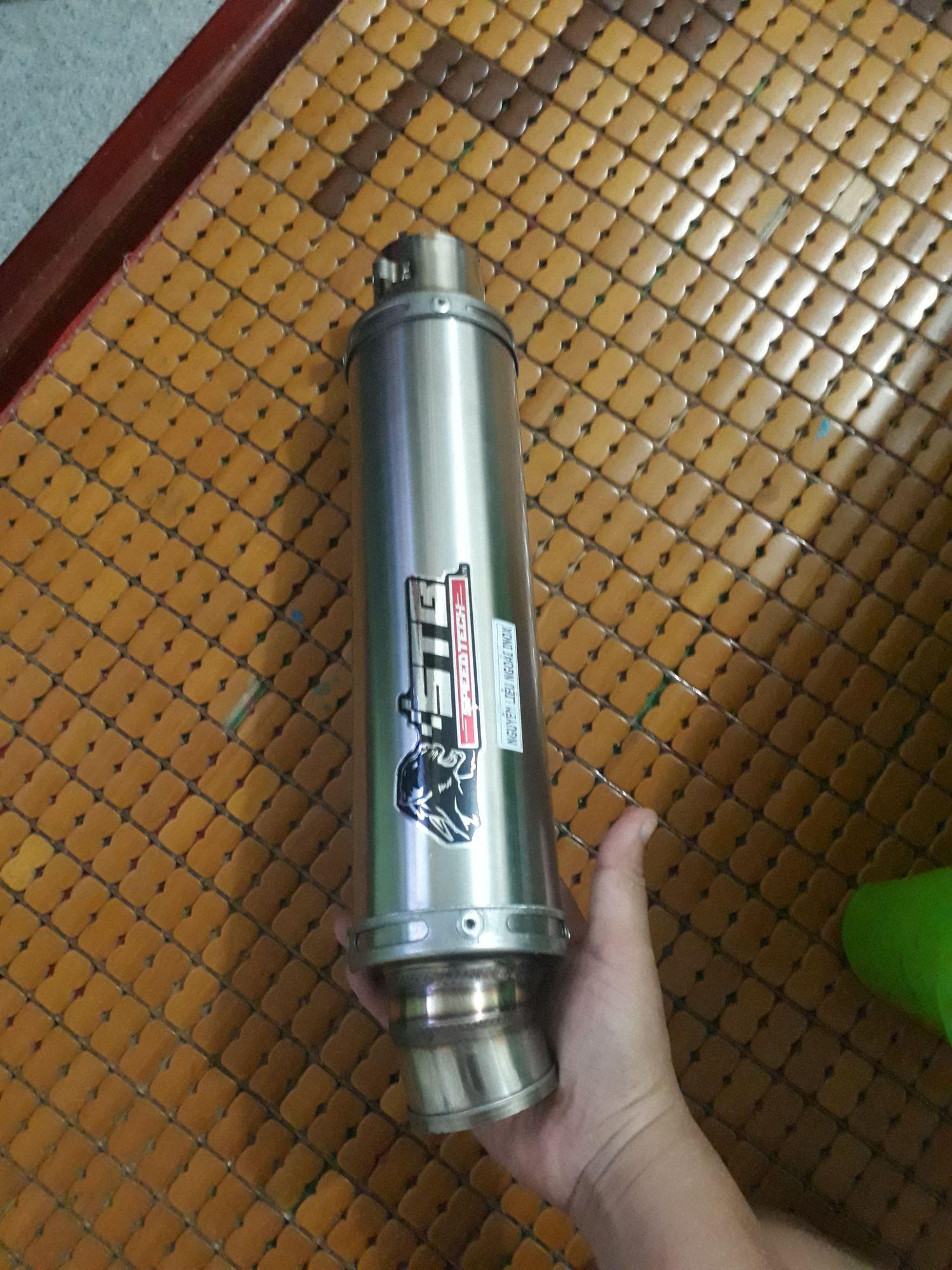 LON PÔ STB FULL CỔ INOX 2 KHÚC