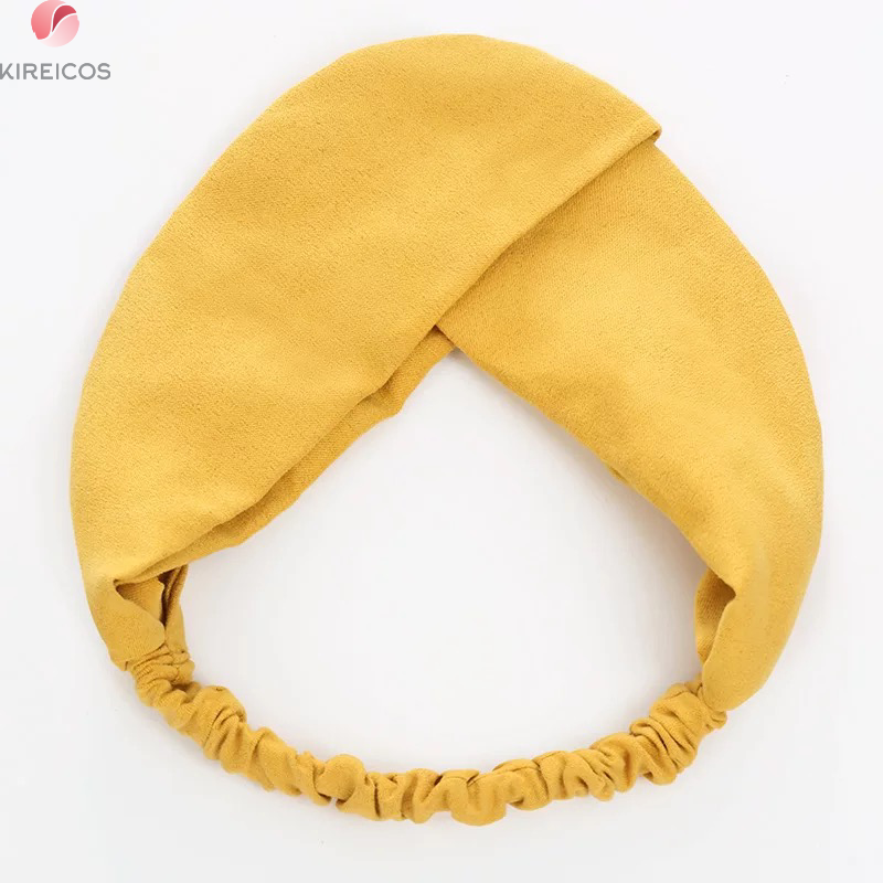 [HCM]Băng Đô Cài Tóc Vải Lụa Hot Trend Hàn Quốc - kireicos