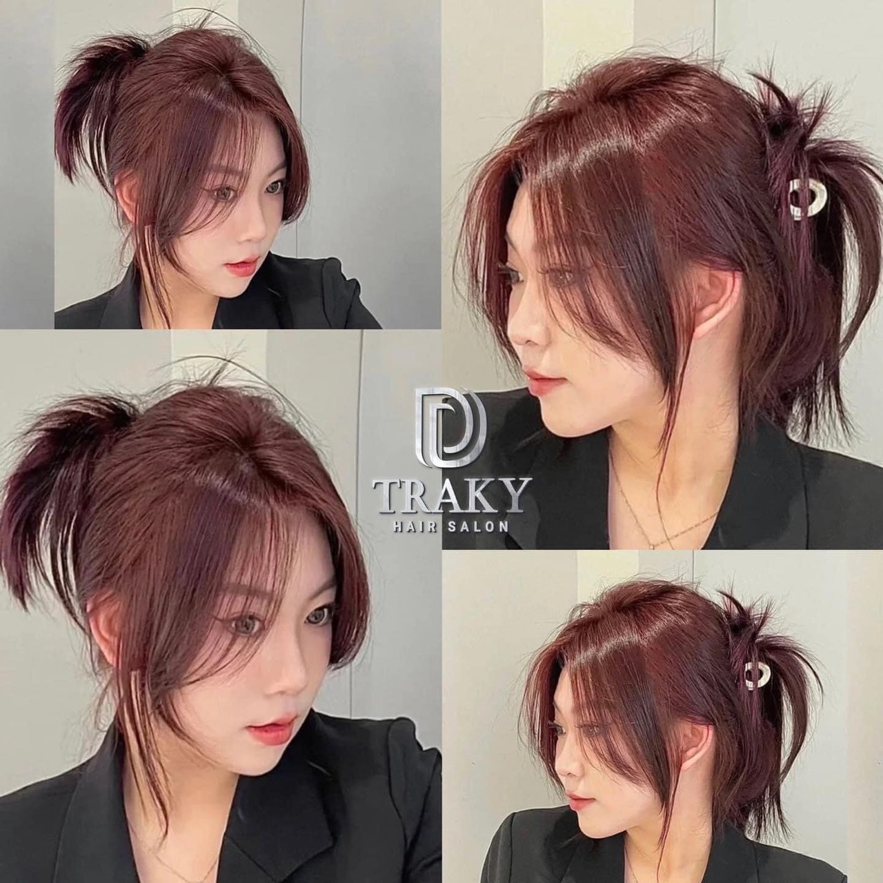Combo Hair Dye (Copper Red) + Oxygen