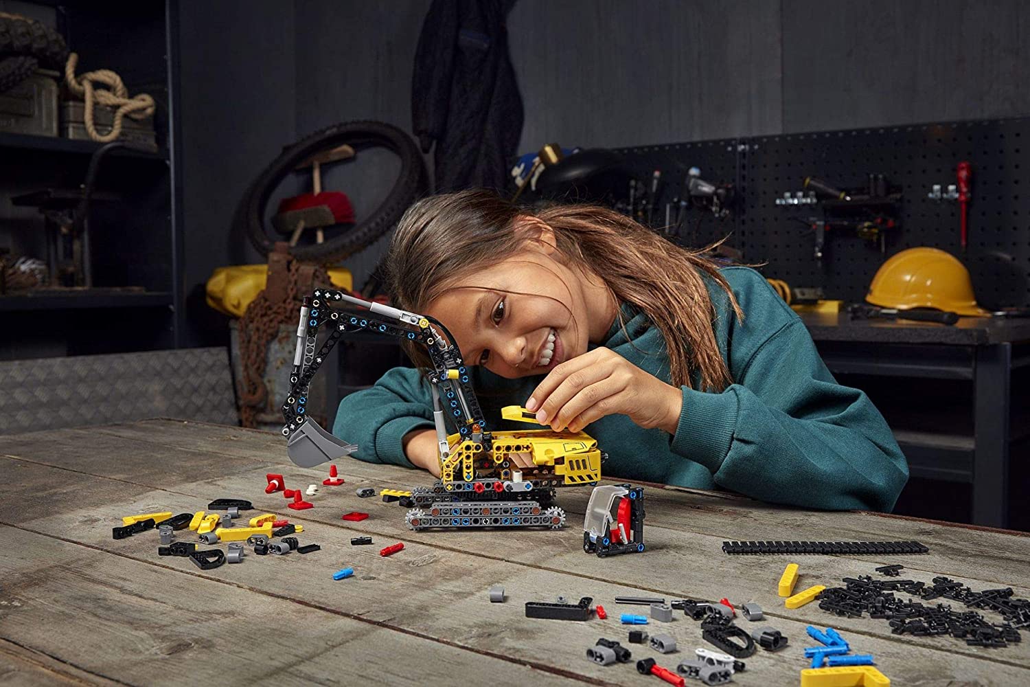 Đồ chơi LEGO TECHNIC - Xe Máy Xúc Hạng Nặng - 42121