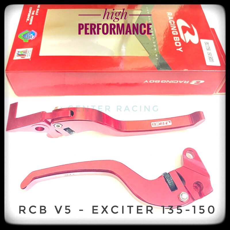 Tay thắng RCB V5 Exciter 135-150 đủ màu