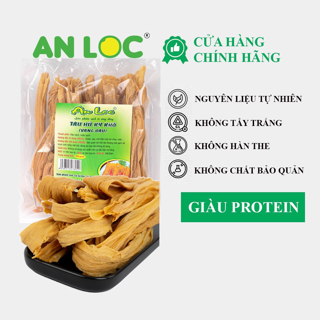 Tàu hủ ky cọng khô ( Váng đậu ) An Lộc.