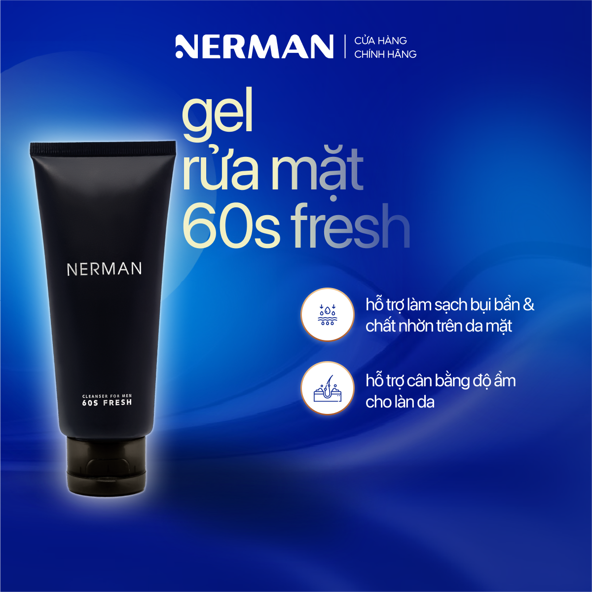 Combo Trắng Da Cho Nam Nerman Perfect Whitening