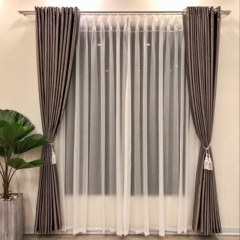 Rèm vải cản sáng 95% nhiều size có sẵn , sản phẩm tốt, chất lượng cao, cam kết sản phẩm nhận được như hình