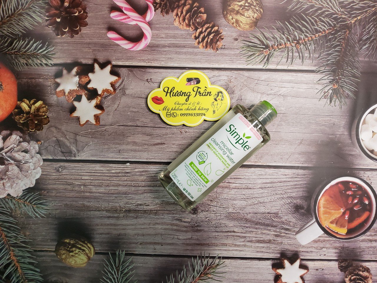 [Chính Hãng] Nước Tẩy Trang Dịu Nhẹ Simple Kind To Skin Micellar Water 200ml