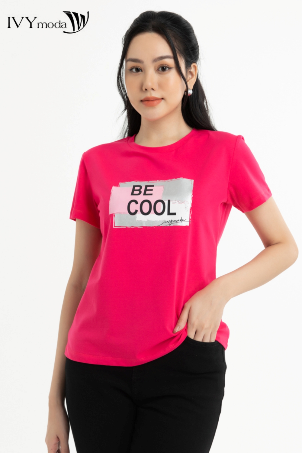 Áo thun Be Cool IVY moda MS 57M7733