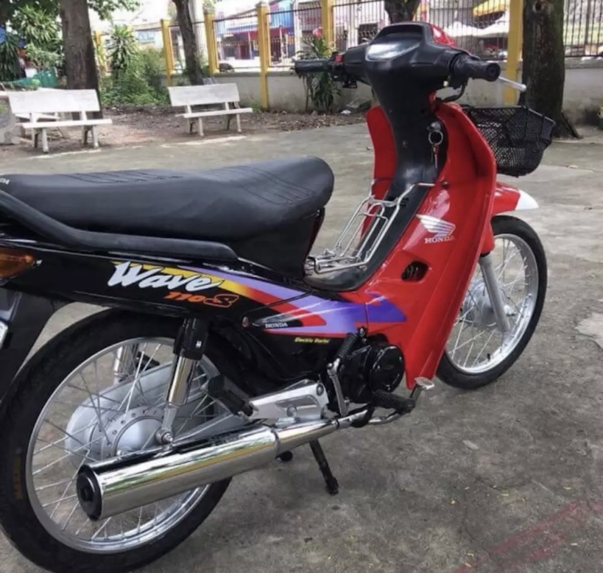[HCM]pô wave Thái đít đen Honda 341-1985 NF110