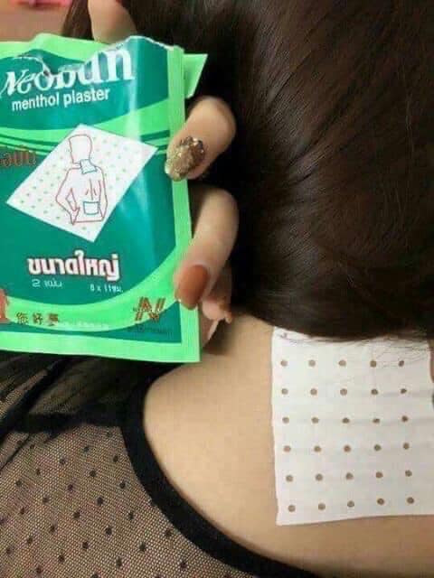Miếng cao dán giảm đau Neobun Thái Lan